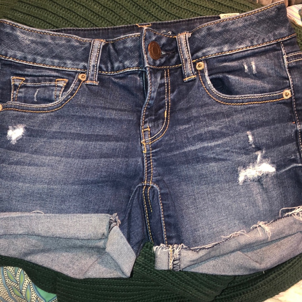 American eagle denim shorts